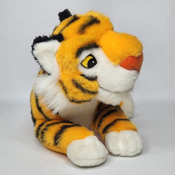 Vintage 1992 Disney Aladdin Rajah Plush Tiger Mattel - Picture 2 of 5
